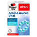 Doppelherz Aktiv Amino Acids Vital is a utritional supplement with 12 amino acids, 9 of which are essential. Important protein building blocks for the body! For healthy hair and skin and strong fingernails. VicNic.com