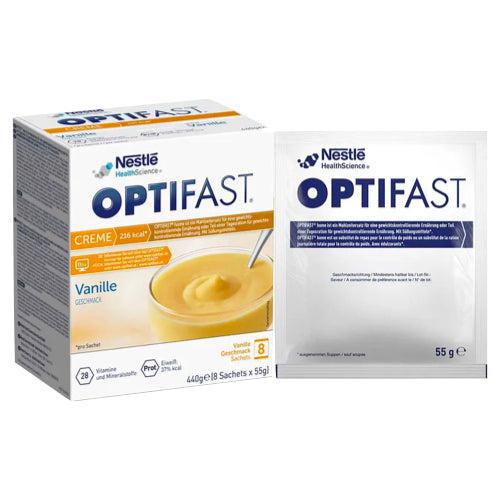 Optifast Cream Cream אבקת וניל 8 x 55 גרם