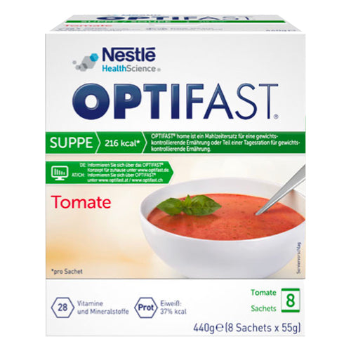 Optifast Home Soup Tomato Powder 8 x 55 g