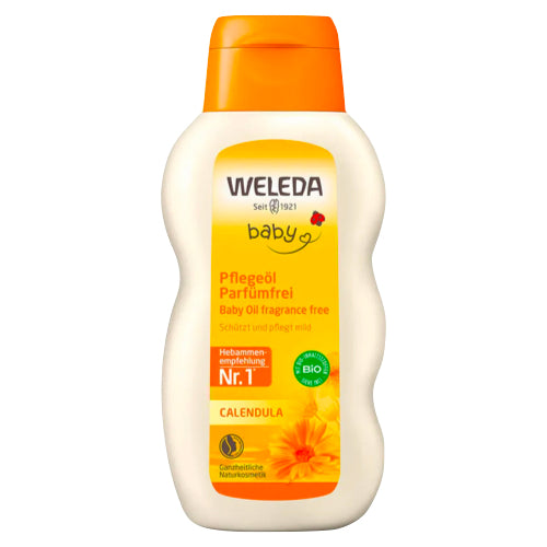 Weleda Calendula Baby Oil Fragrance-Free 200 ml