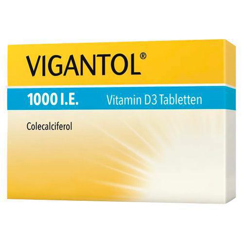 Vigantol 1000 IE Vitamin D3 dodatak za održavanje kostiju 100 kom