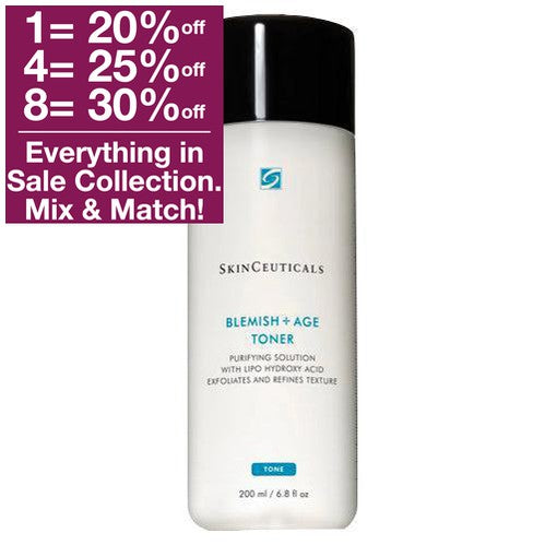 SkinCeuticals Blemish + Age Toner 200 ml - Clarifying and Exfoliating Toner for Clear and Youthful Skin