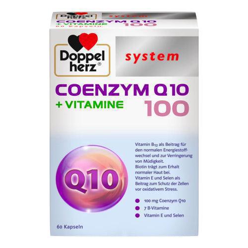 <tc>Doppelherz</tc> coenzyme Q10 e vitamine 60 cap