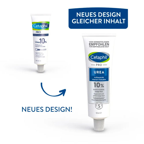 Cetaphil pro ureum 10% intensieve regenererende voet zalf 100 ml