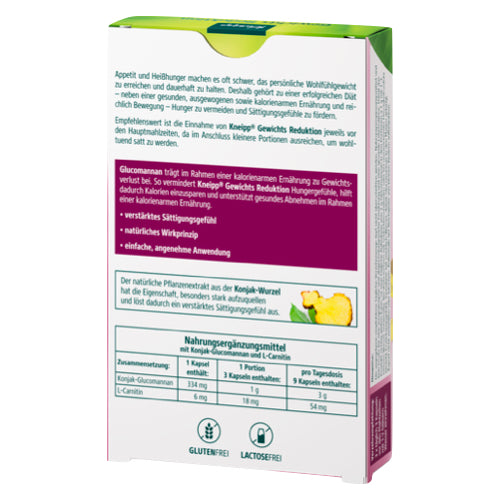 Kneipp Weight Reduction Capsules 40 cap