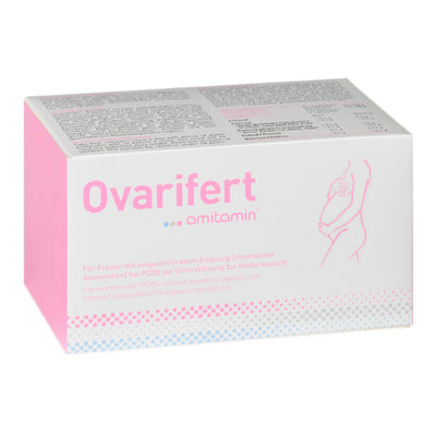 <tc>Amitamin</tc> Ovarifert PCOS Kostbehandling 120 Kapsler