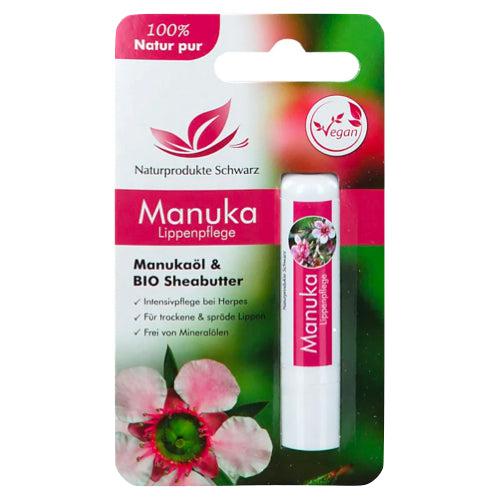 Naturprodukte Schwarz Manuka huultenhoito herpes- ja kylmähaavoista 4,8 g