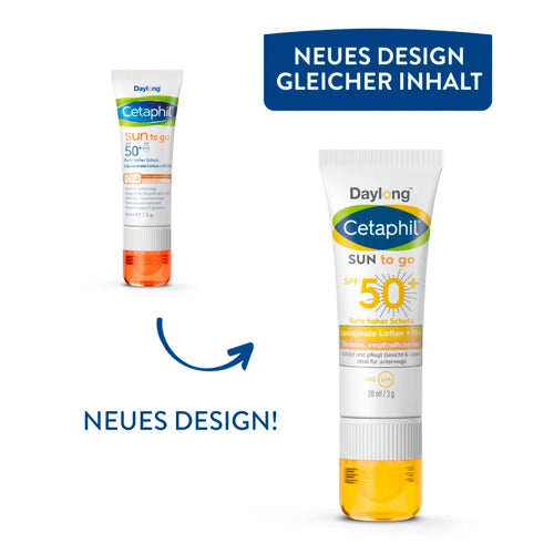 Cetaphil Sun Daylong Sun-to-go nūja SPF 50+ 3G/ 20 ml