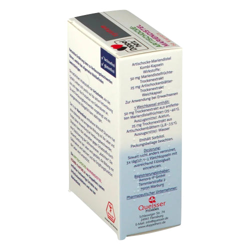 Doppelherz Artichoke-Saint Marys Thistle Combination 60 cap