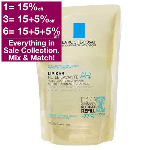 Lipikar Shower and Bath Oil AP+ from La Roche-Posay is an ultra-gentle cleansing oil that is great for showers or baths. It deeply cleanses the skin while intensely hydrating it, making it suitable for the whole family. Furthermore, its soothing properties are great for dry skin, especially those prone to eczema.