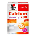 <tc>Doppelherz</tc> Kalcium 700 &amp; Vitamin D3 Kapslar 80 kapslar