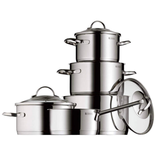 WMF Provence Plus 5-Piece Cookware Set with Glass Lids 1 set