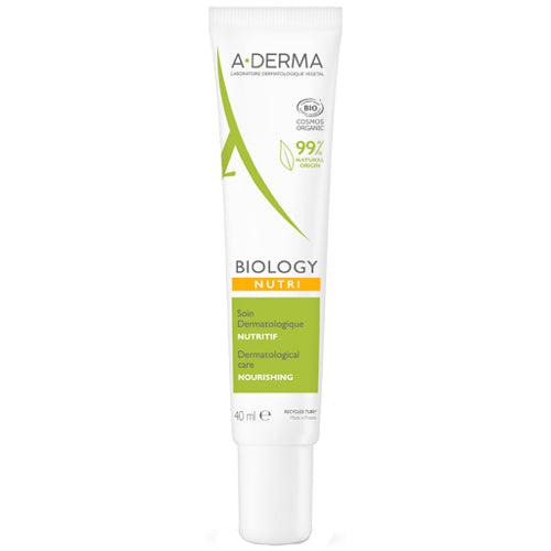 A certified organic skin care specialized in hydrating the skin, A-Derma Biology NUTRI nourisghing care nourishes and protects against dryness and reduces the feeling of tightness of very dry, sensitive skin. Buy online at VicNic.com
