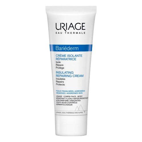 Uriage Bariederm Isolating Cream med reparation af handling 75 ml