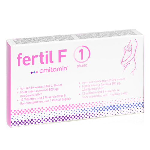 Amitamin Fertil F Phase 1 30 capsules