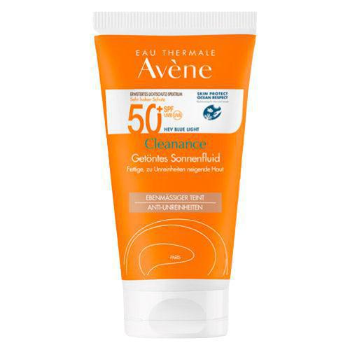 Avene Cleanance saules šķidrums SPF 50+ tonēts 50 ml