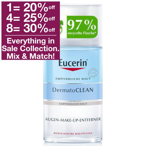 Eucerin DermatoClean Eye Make-Up Remover 125 ml