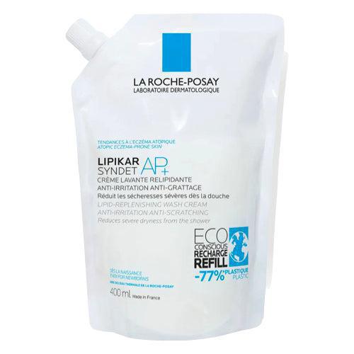 La Roche-Posay Lipikar Syndet AP+ Cream Wash Refill Pack 400 ml