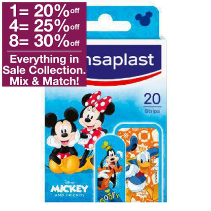 Hansaplast Kids Mickey Mouse & Friends Strips 20 pcs