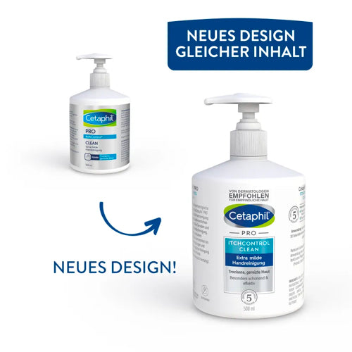 <tc>Cetaphil</tc> PRO ItchControl Clean erittäin mieto käsisaippua 500 ml
