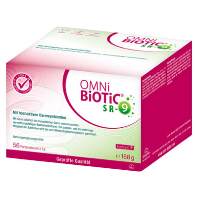 OMNi BiOTiC SR-9 Powder Sachets for Gut Flora Support 56 x 3 g