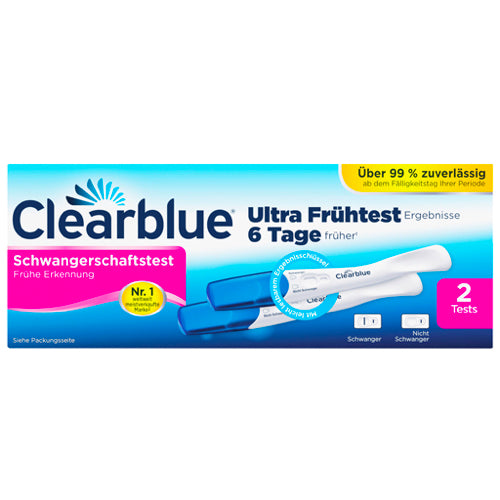 ClearBlue Graviditetstest Tidlig detektion 2 stk