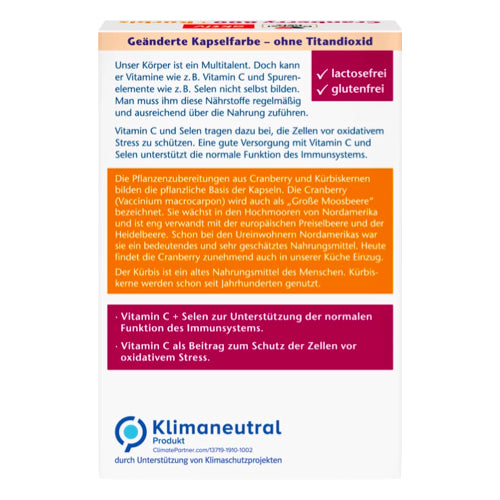 كبسولات دوبلهيرز التوت البري واليقطين وفيتامين سي والسيلينيوم - ٣٠ كبسولة