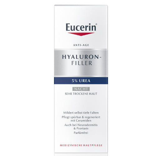 Eucerin Hyaluron-Filler 5% Urea Night Care 50 ml