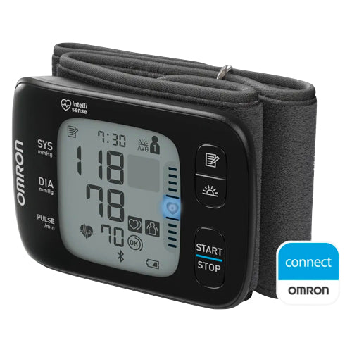 جهاز قياس ضغط الدم المحمول Omron RS7 Intelli IT، قطعة واحدة 