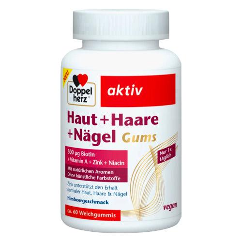 <tc>Doppelherz</tc> Aktiv hud. Hår och naglar gummies 60 st