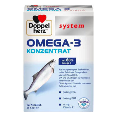 <tc>Doppelherz</tc> Omega-3 ja E-vitamiini