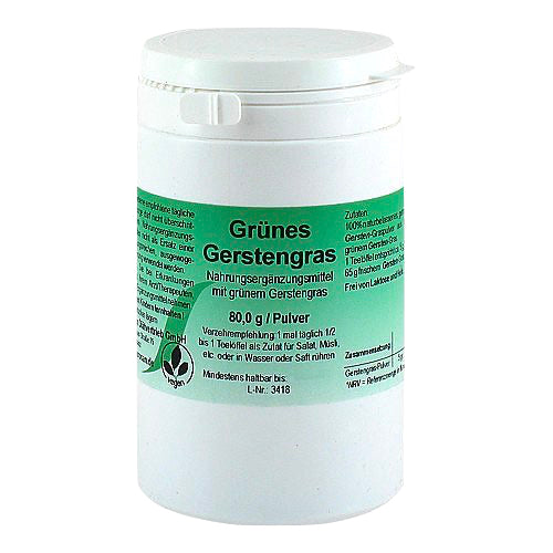 مسحوق عشبة الشعير 80 جرام