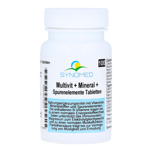 أقراص سينوميد متعددة الفيتامينات والمعادن - 100 قرص