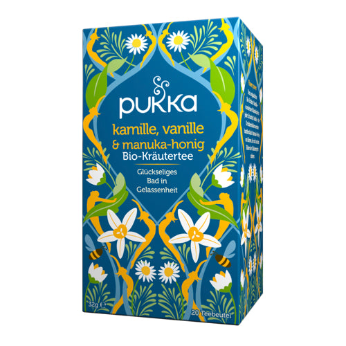 Pukka Chamomile, Vanilla & Manuka Honey Organic Tea 1 Box