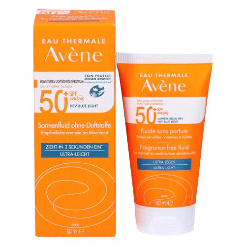 Avene Sun Fluid SPF 50+ Normal to Combination Skin box - VicNic.com