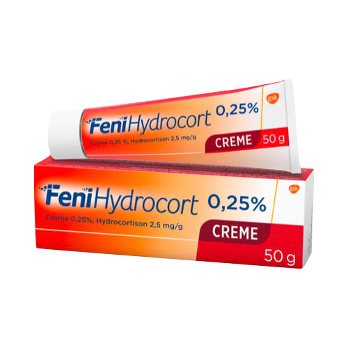 FeniHydrocort Cream 0.25% 50 g - VicNic.com