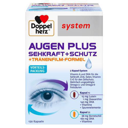 Doppelherz System Eye Plus - Vision & Protection Capsules - VicNic.com