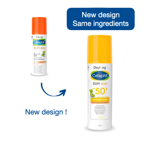 Cetaphil Sun Daylong Kids SPF 50+ Liposomal Lotion new design - VicNic.com