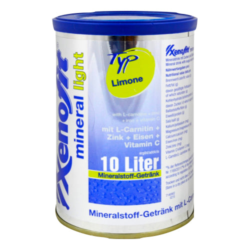 Xenofit Mineral Drink light is a calorie-reduced mineral drink with L-carnitine for athletes who want to limit their calorie intake. Contains magnesium, potassium, zinc, iron, calcium and L-carnitine.