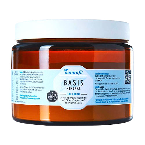 Polvo mineral de la base de natafit 300 g