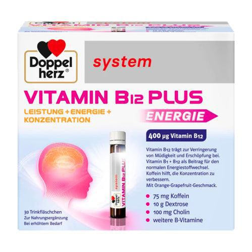 Doppelherz System Vitamin B12 Plus Energy 30x25ml - VicNic.com