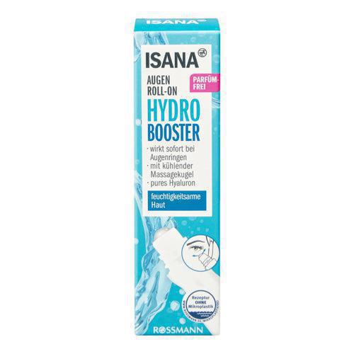 Isana Hydro Booster Hyaluron Eye Roll-On is a very light and quickly absorbing moisturizing care product that hydrates the skin at eye area.