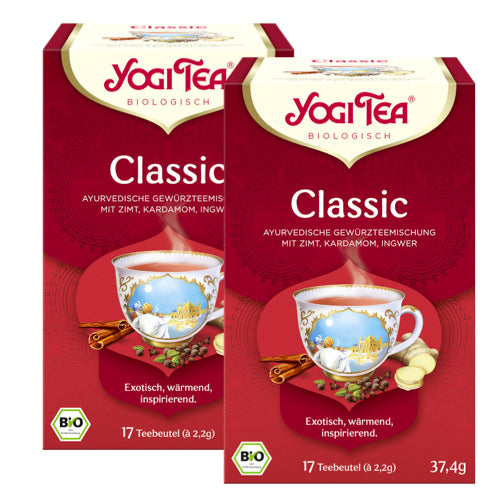 Yogi Tea Classic Organic Tea 2 boxes