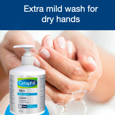 <tc>Cetaphil</tc> PRO ItchControl Clean erittäin mieto käsisaippua 500 ml