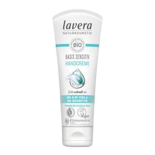 Lavera Basis Sensitive Hand Cream 75 ml - VicNic.com