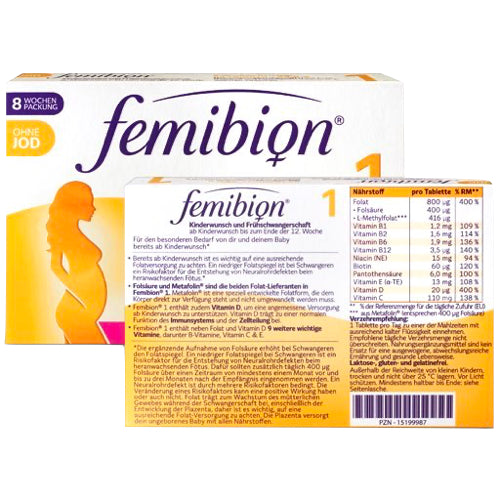 FEMIBION 1 Beginning of Triple Pregnancy 3x28 Tablets (12 weeks)