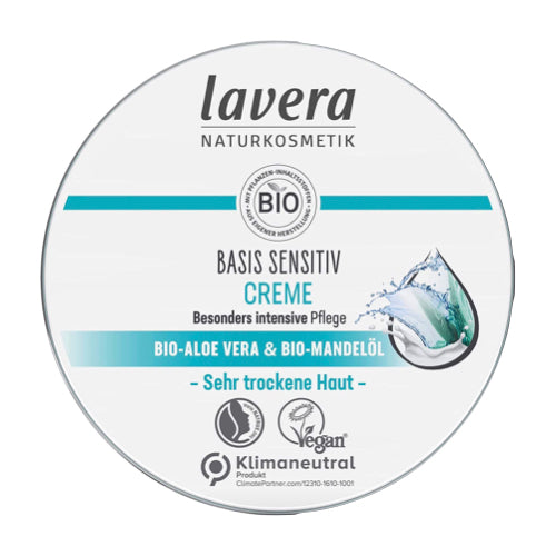 LAVERA BASE Sensitive Cream Organic 150 ml