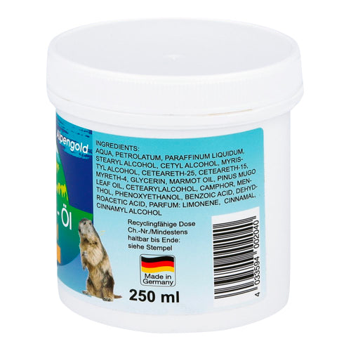 Balsam de ulei de marmotă 250 ml