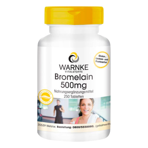 Warnke Bromelain 500 mg Tablets 250 pcs - VicNic.com