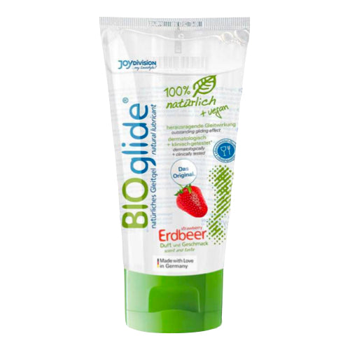 BIOglide Strawberry Lubricant Gel 80 ml